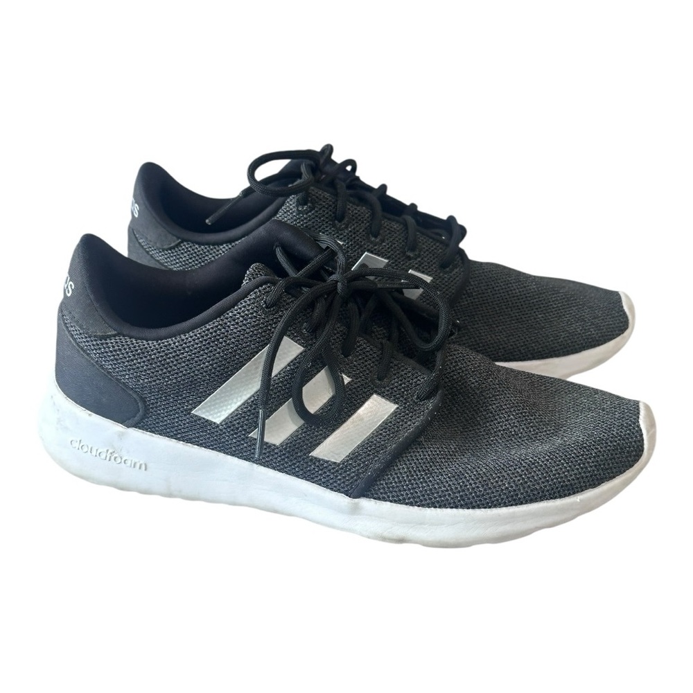 Adidas Women's Gray and White Athletic‎ Shoes Size 8 1/2 Excellent condition